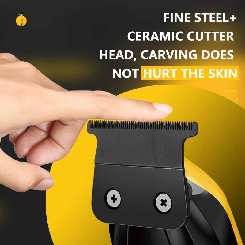 Kemei Hot-Selling Candy-Colored Professional Electric Hair Clipper Wireless Hair Trimmer Electric Zero-Cut Hair Clipper KM-1693T251120
