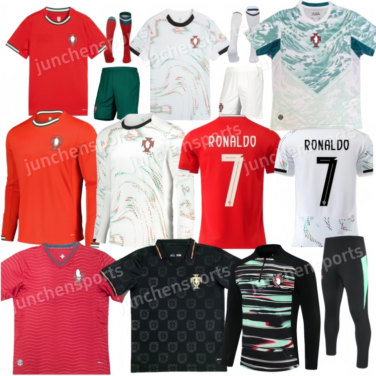 RoNalDo 2025 2026 portugal soccer jerseys RUBEN RONALDO PEPE Portugieser 2026 World Cup Portuguesa Mens football shirt Kids kits Portugals training suits sets 777