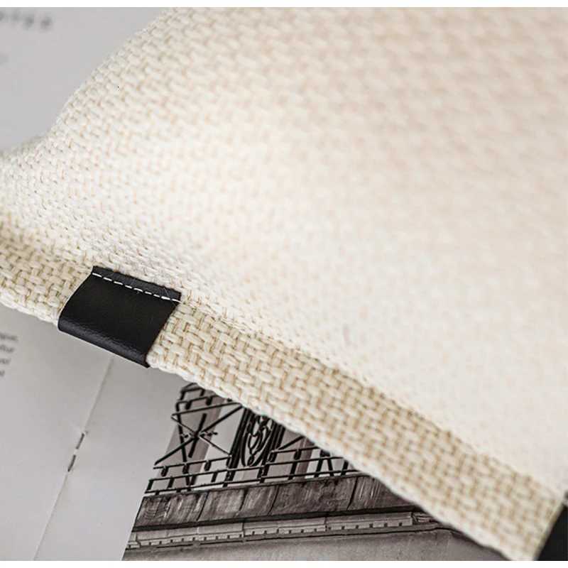 Pillow Case DAVINRICH Beige Textured Cover Abstract Bedside Cushion Office Lumbar Support Model Room Cushion Cover Without Core 45x45 C251120