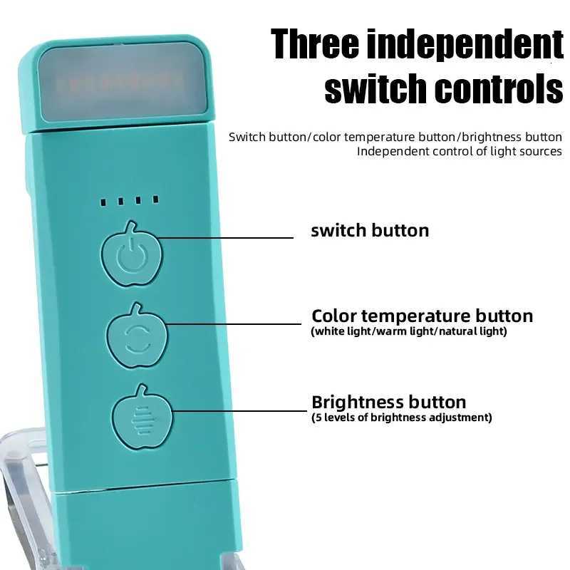 Usb Charging Clip Reading Light LED Rechargeable Book Lamp Bookmark Reading Night Light Portable Read Lamp Kids Read Book Light M251120