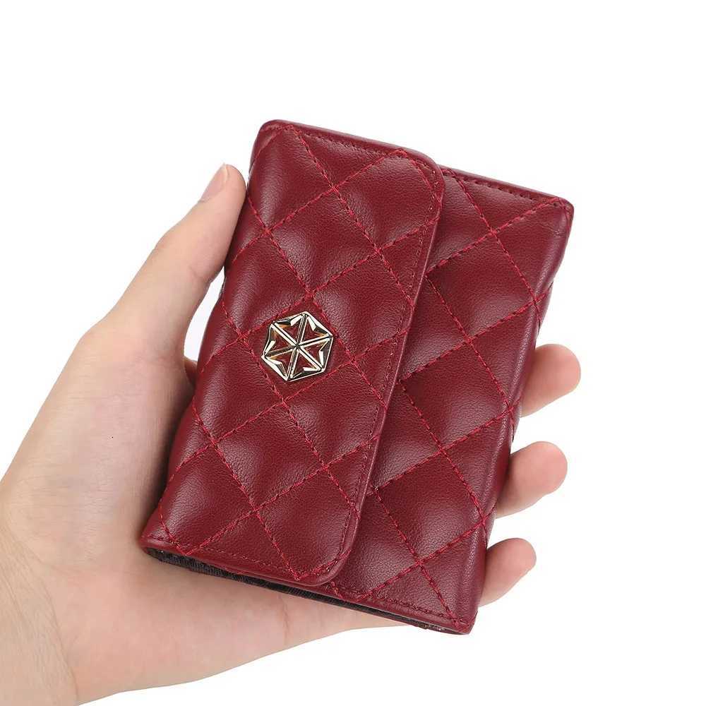 RFID-Free Mini Wallet Women 2025 - Vegan PU Coin Organizer 4-Card Holder Detachable Strap for Beach VacationW251120