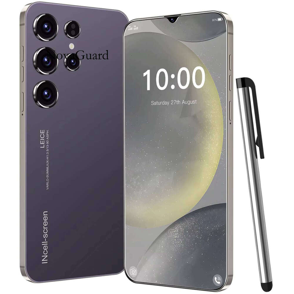 Samsum S25 Ultra 5g smartphone 7.3-inch high-definition organic light-emitting diode ten core Android phone, French and English versions