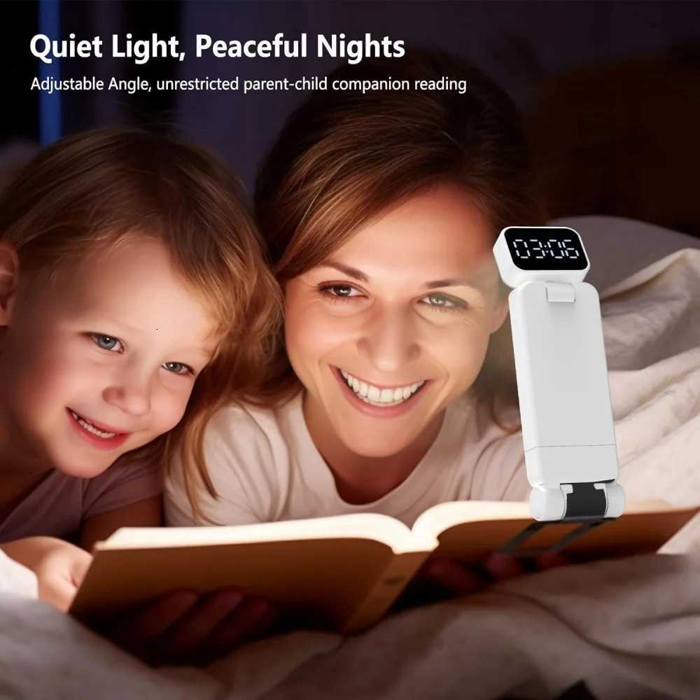 Portable Book Light LED Time 3-Color Lighting Mode Rechargeable Reading Lights Book Lamp Bedroom Night Light Reading Read Lamp M251120