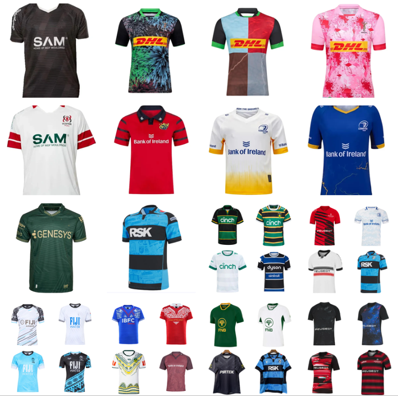 2025 2026 new ulster rugby jerseys 24 25 26 home away Harlequins Leinster Munster Connacht Stadium Northampton Saints Bath European Alternate Ireland maillot de