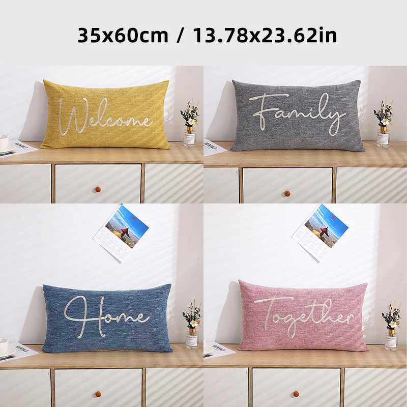 Pillow Case 2 Pieces Set Embroidered Decorative cases European Shams Cushion Covers Home Decor Soft Fabric case C251120
