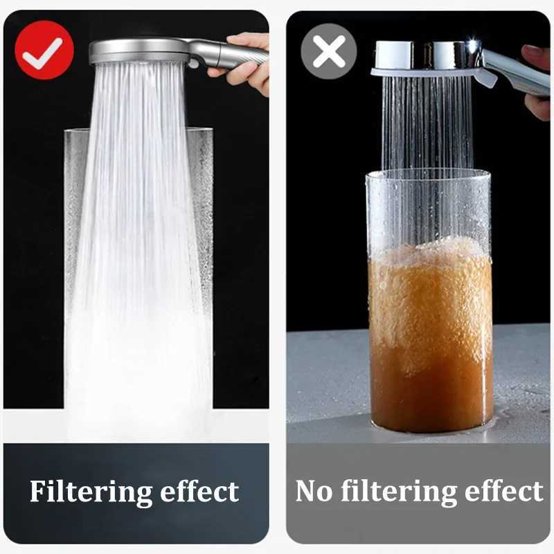5-mode High-pressure Filter Handheld Showerhead Removes Chlorine And Odors Household Bathroom Shower AccessoriesM251120