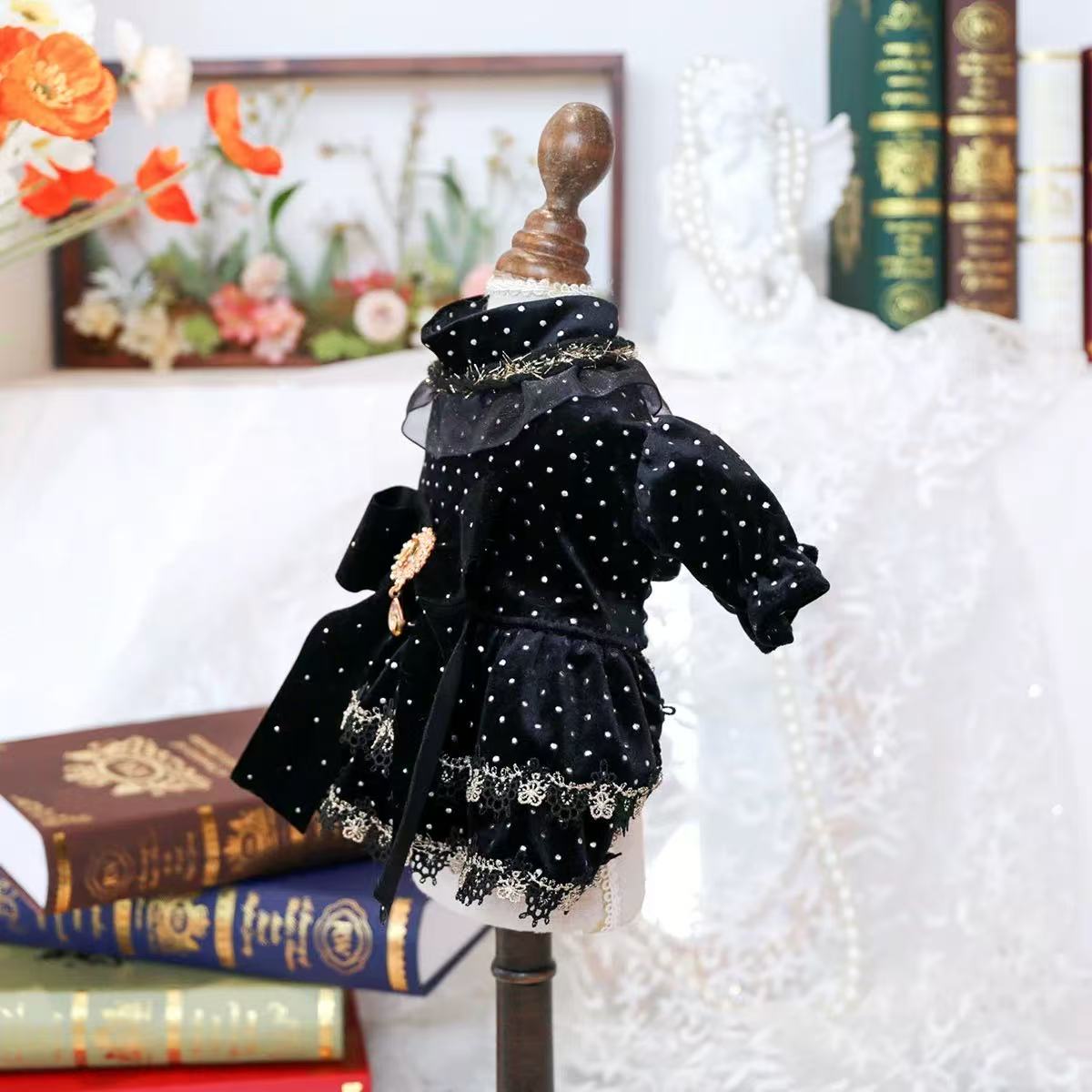 T0011Chest and back pet dog cat clothes Teddy Bichon French Bulldog Corgi Schnauzer small and medium dogs can be led in spring