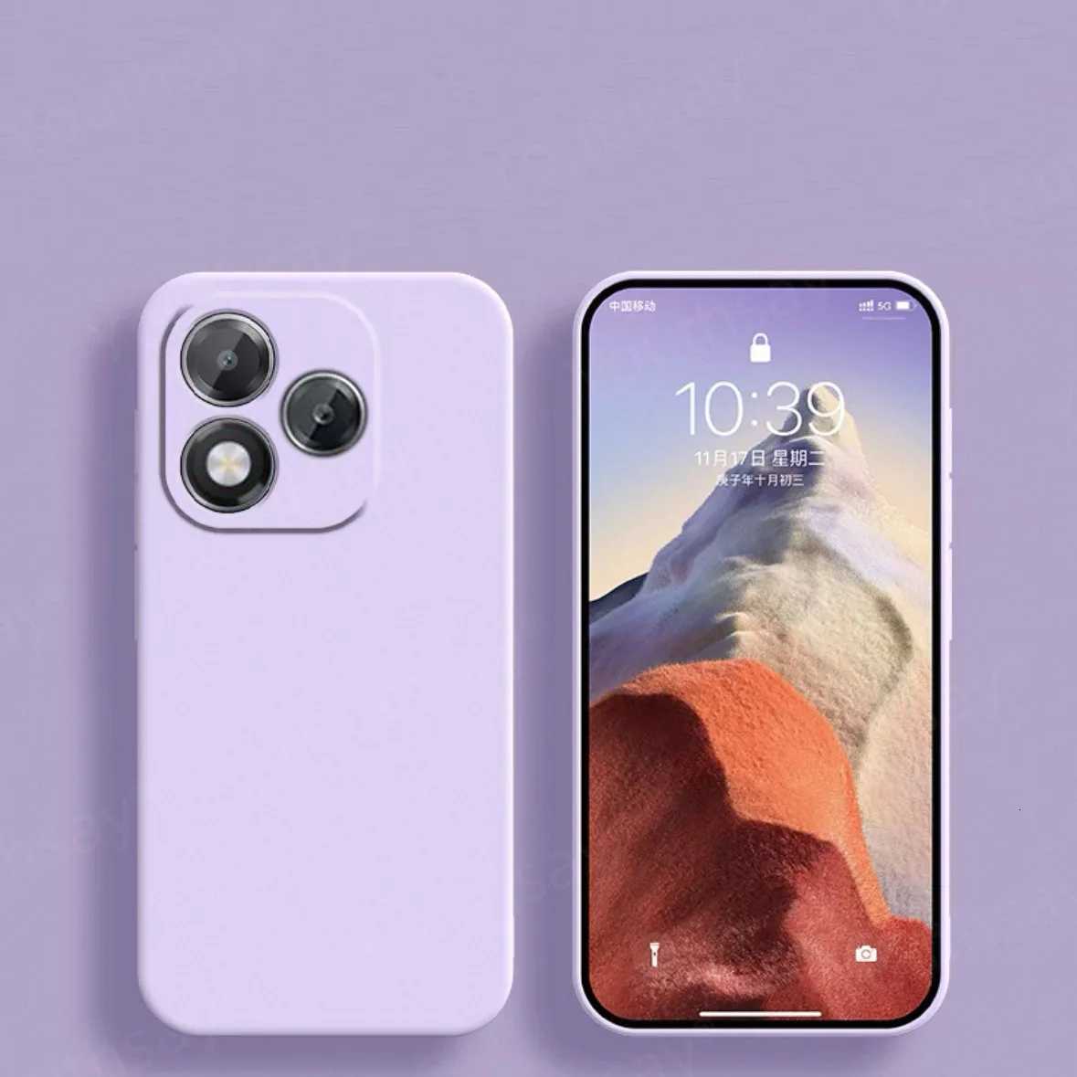 Luxury Case For Honor 400 Lite Cover Honor 400 Lite Fundas Coque Soft Liquid Silicone TPU Phone Case Honor 400 LiteW251120