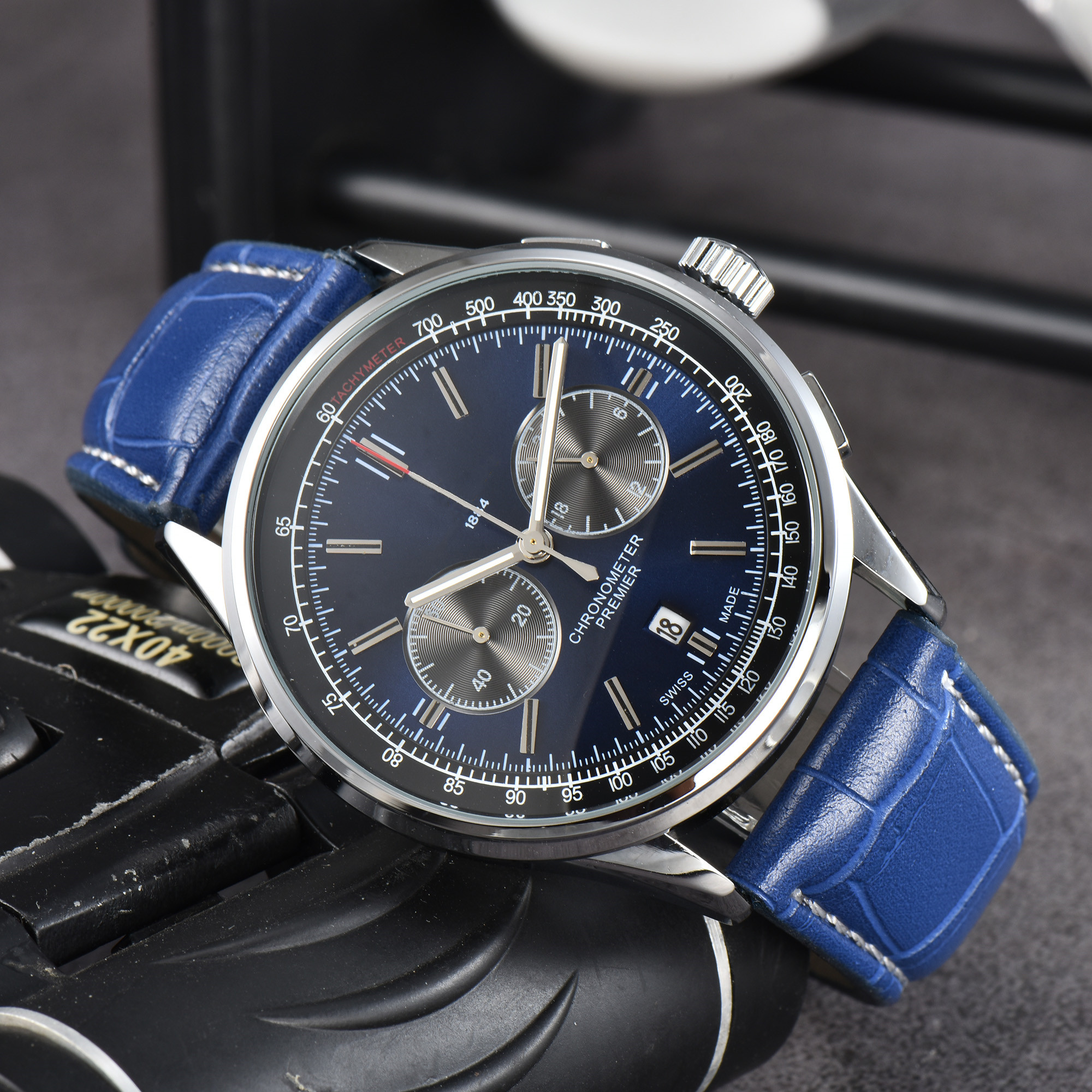 Men's watch Poura B01 Chronograph 42 AB0118221G1P1/G1A1/G1X2