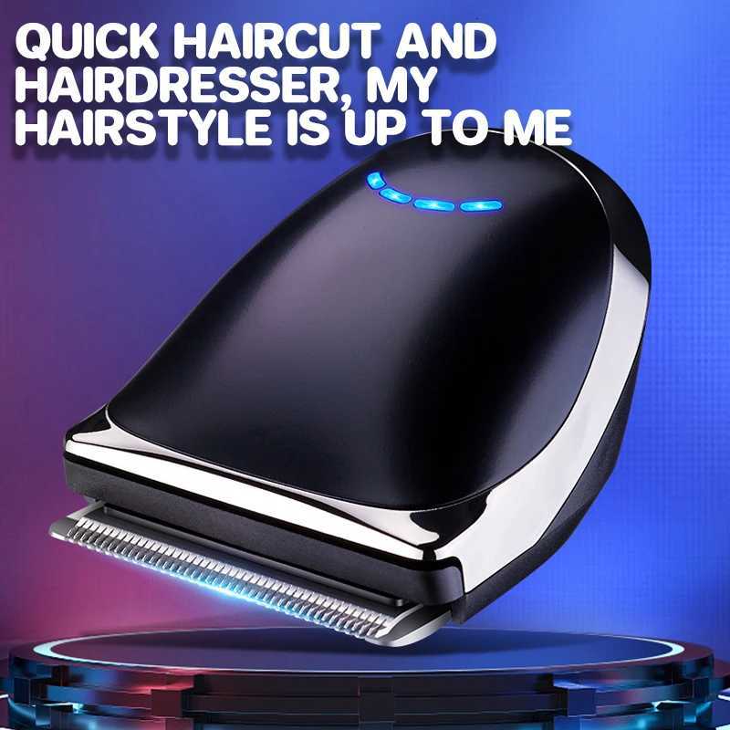 Washable Electric Self Hair Trimmer Self-Cut Haircut Kit Fade Style Clipper For Men Skull Bald Head Shaver Width Cutter BladeT251120