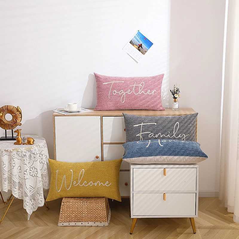 Pillow Case 2 Pieces Set Embroidered Decorative cases European Shams Cushion Covers Home Decor Soft Fabric case C251120