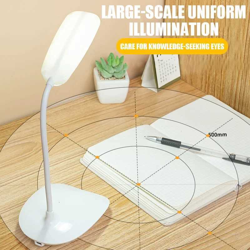 Home Students Adjustable LED Book Light With Goosenecks Clip 7 LEDs Flexible Night Reading Desk Lamp Table Read Night Light M251120