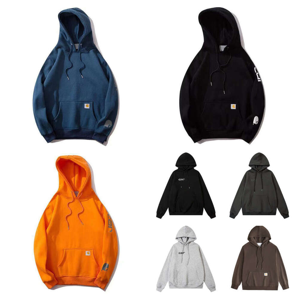mens designer sweatshirt carharttitys hoodie jacket y2k graphic streetwear pull homme letter embroidery trendy loose hoodies for men