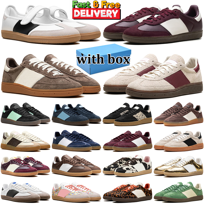 Free shipping with box outdoor shoes designer men women sports sneakers brown dark red white black pink beige mens womens shoe vintage trainers