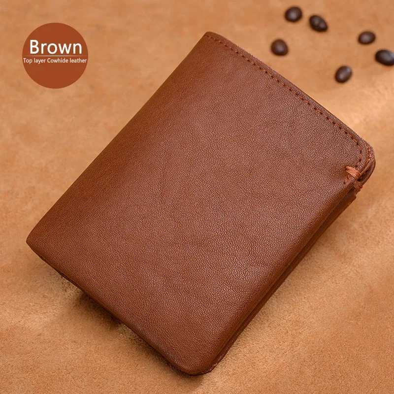 Top denim wallet soft leather wallet mens credit card holder luxury wallet black fashionable mens simple wallet W250419