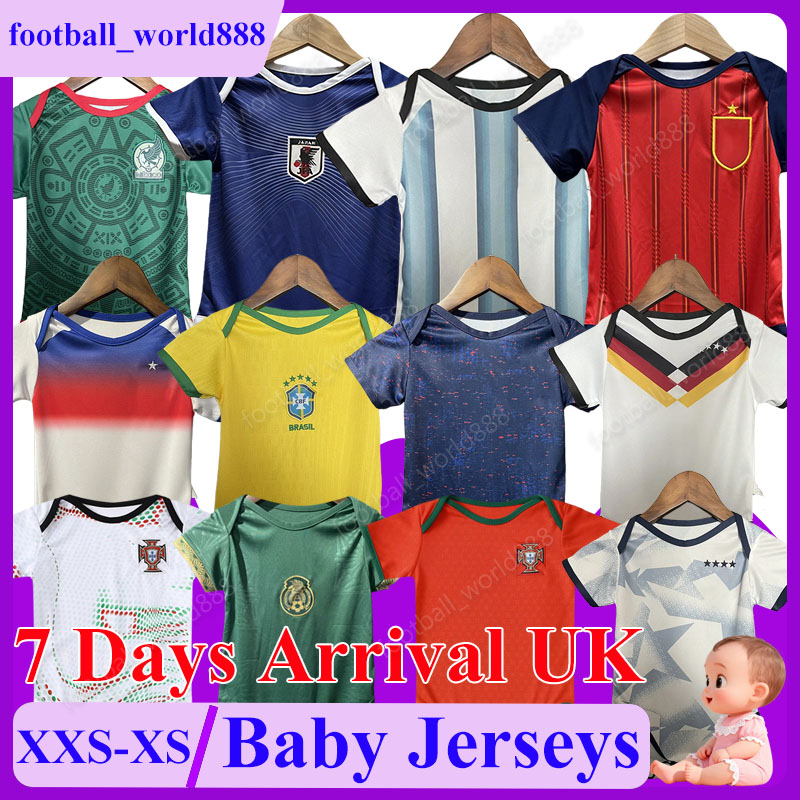 2026 2027 Baby Soccer Jerseys Argentina JaPanS French 25 26 Football Shirts Brazil Spains Mexico EnglandS Portugal Germanys national football team Kids Kits Sets