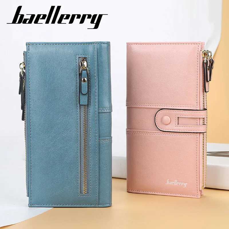 2023 Women Wallets Fashion Long PU Leather Top Quality Card Holder Classic Female Purse Zipper Brand Wallet For WomenW251120