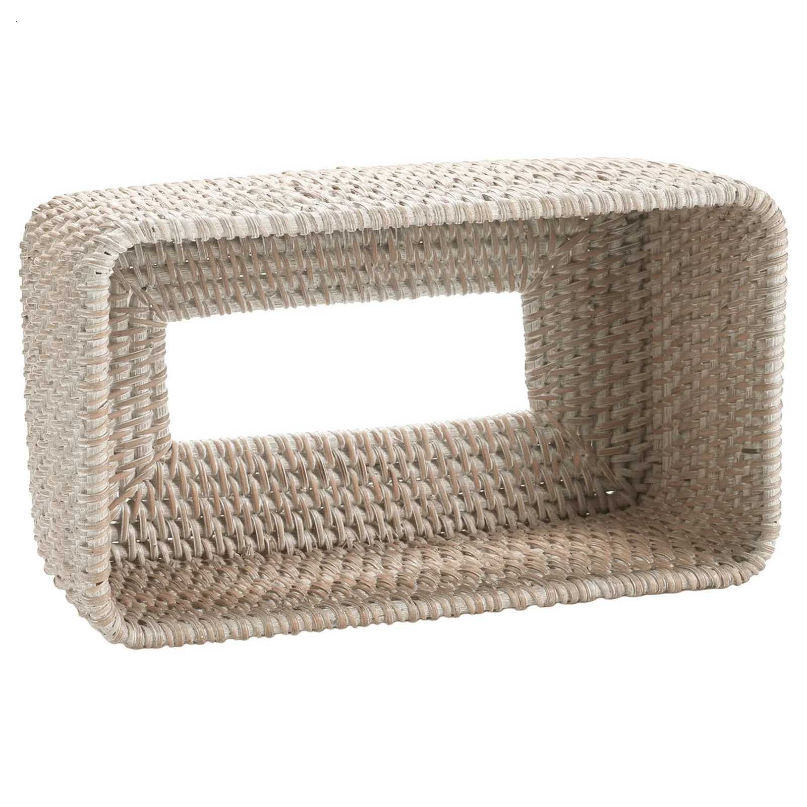 Rattan Tissue Box Cover Hand Woven Square Rattan Holder Tissues Creative Desktop Living Dining Room Tissue Box Storage Tray C251120