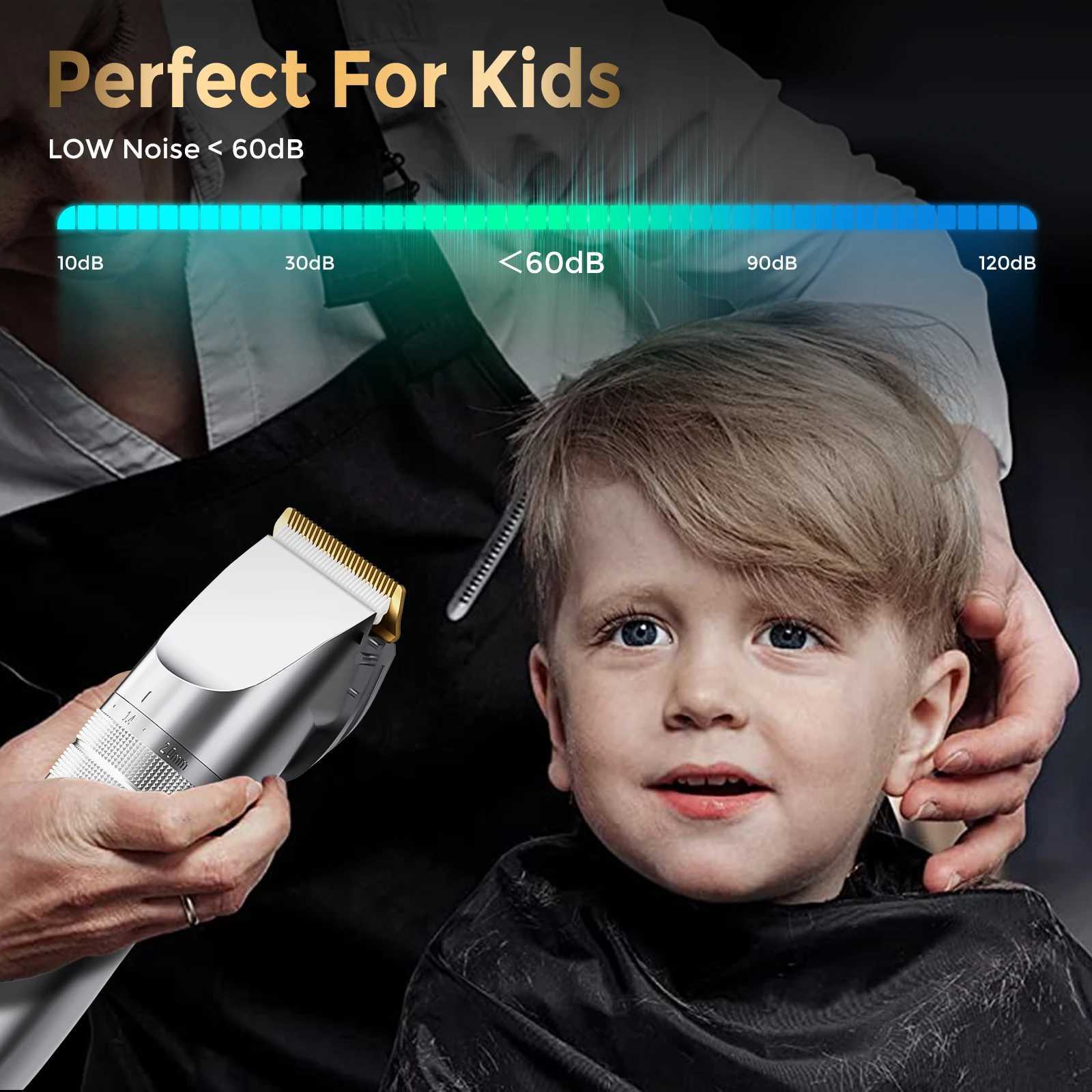 Sejoy Professional Hair Clippers for Men Rechargeable Beard Trimmer Cordless Barber Clippers for Hair Cutting GroomingT251120