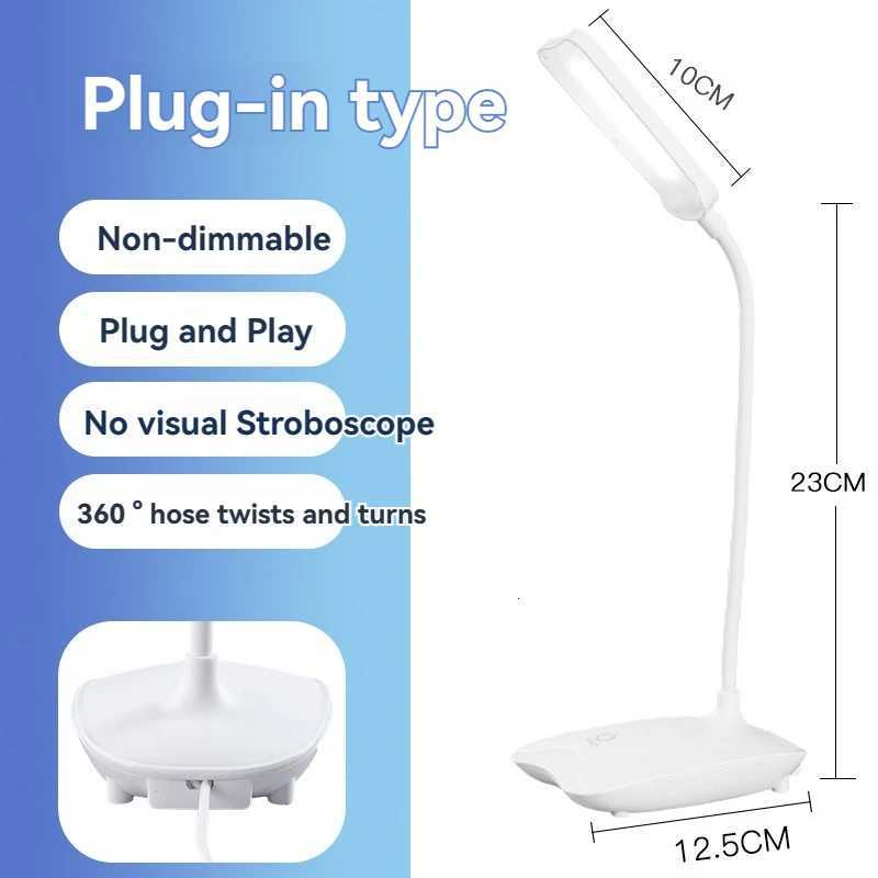 Home Students Adjustable LED Book Light With Goosenecks Clip 7 LEDs Flexible Night Reading Desk Lamp Table Read Night Light M251120