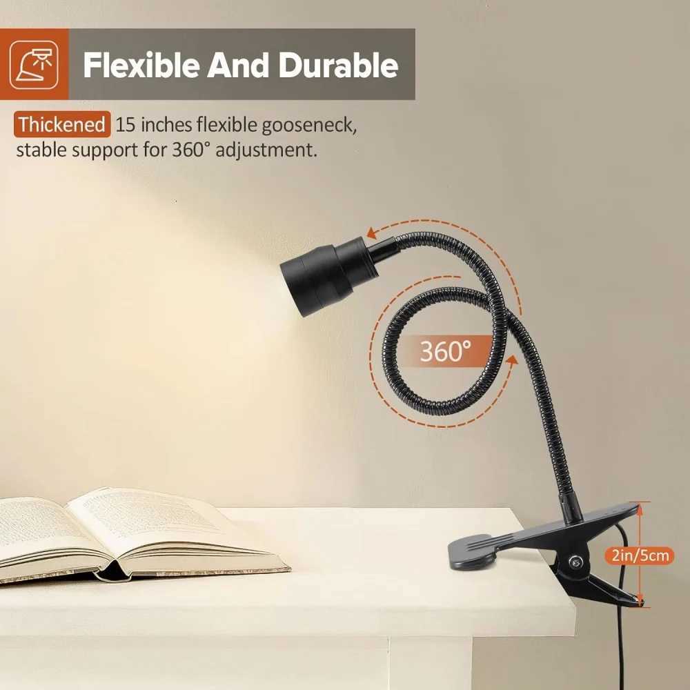 Zoomable LED Reading Lights USB Clamp Book Light Flexible Gooseneck Read Night Light Adjustable Book Lamp Studing Reading Lamp M251120