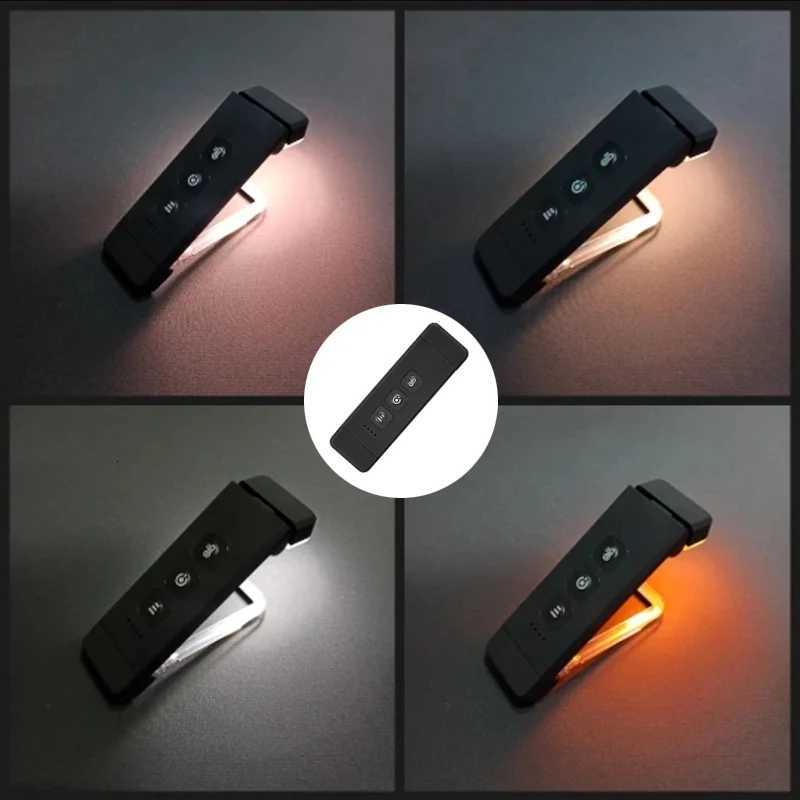 USB Rechargeable Bookmark Book Light With Timer Clip-on Reading Light Adjustable Led Read Light Portable Bedside Light Read Lamp M251120