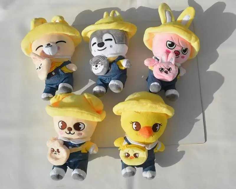Hot Skzoo Plush Doll Puttets Doll Kpop Plush Kawaii Stuffed Animal Doll Toys Room Decor Fans Gift G251120