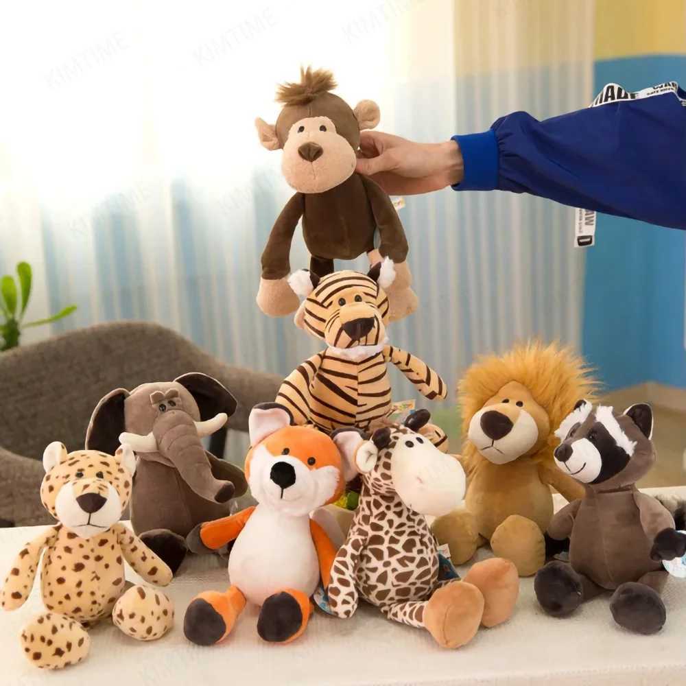25cm Stuffed Plush Animals Toys Soft Dolls Changing Clothes Parent Child Game Gift Kawaii Baby Kids Hobbie Toys Christmas Gift G251120