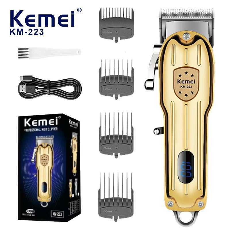 KEMEI Hair Clippers for Professional Barber for Hair Cutting Cordless Corded Rechargeable Beard Trimmer for Men KM-223T251120
