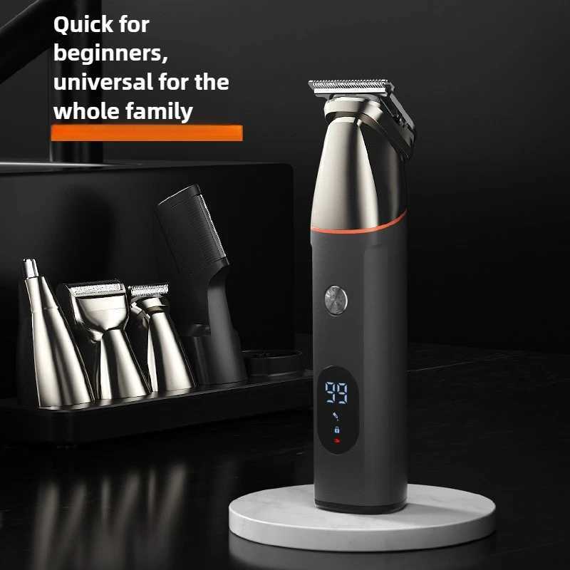 Electric Hair Clippers Mans Professional Precision Adjustment Cordless Beard/Hair Trimmer Rechargeable Haircut Machine For MenT251120