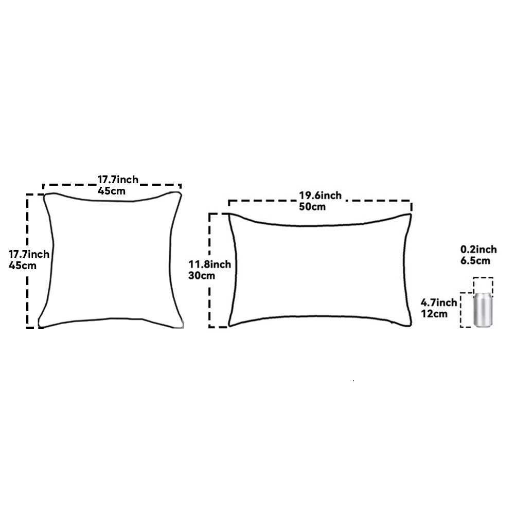 Pillow Case 1PC Christmas Cushion Cover Tufting Cover for Living Room Sofa Tassel case Holiday Decor 45x45/30x50cm C251120