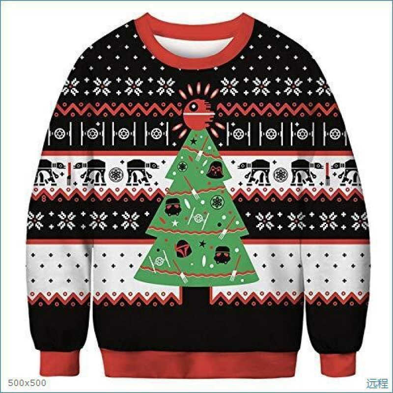 Santa Skull Mens Funny Ugly Sweater Xmas Holiday Crew Neck Sweatshirt Fashion Trend Strtwear Loose Women Pullovers Tracksuit T251120