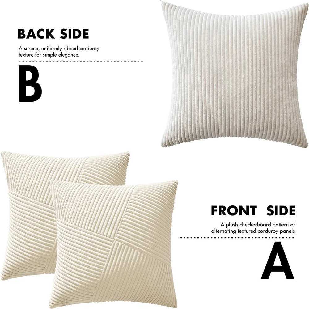 Pillow Case 2025 New Spring Decorative Throw Covers Corduroy Boho Windmill Textured Cushion Cover 45x45CM cases Home Decor C251120