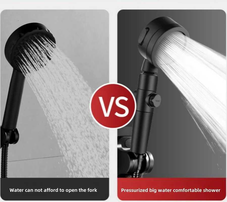 Home Pressurized Shower Head Filtered Water Shower Nozzle Bathroom Handheld Shower AccessoriesM251120