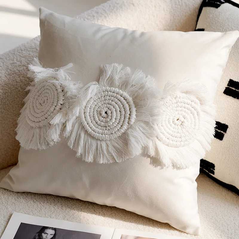 Pillow Case 30x50/45x45CM Luxury Embroidered Throw Cover Pony Animal Stamping Waist Cushion Cover Decor Home Decorative case C251120