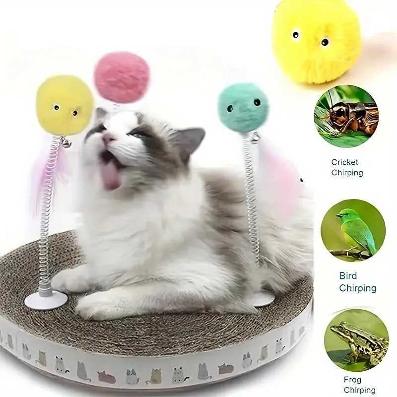1/3Pcs Interactive Ball Smart Cat Dog Toys Plush Electric Catnip Training Toy Kitten Touch Sounding Pet Product Squeak Toy Ball G251120