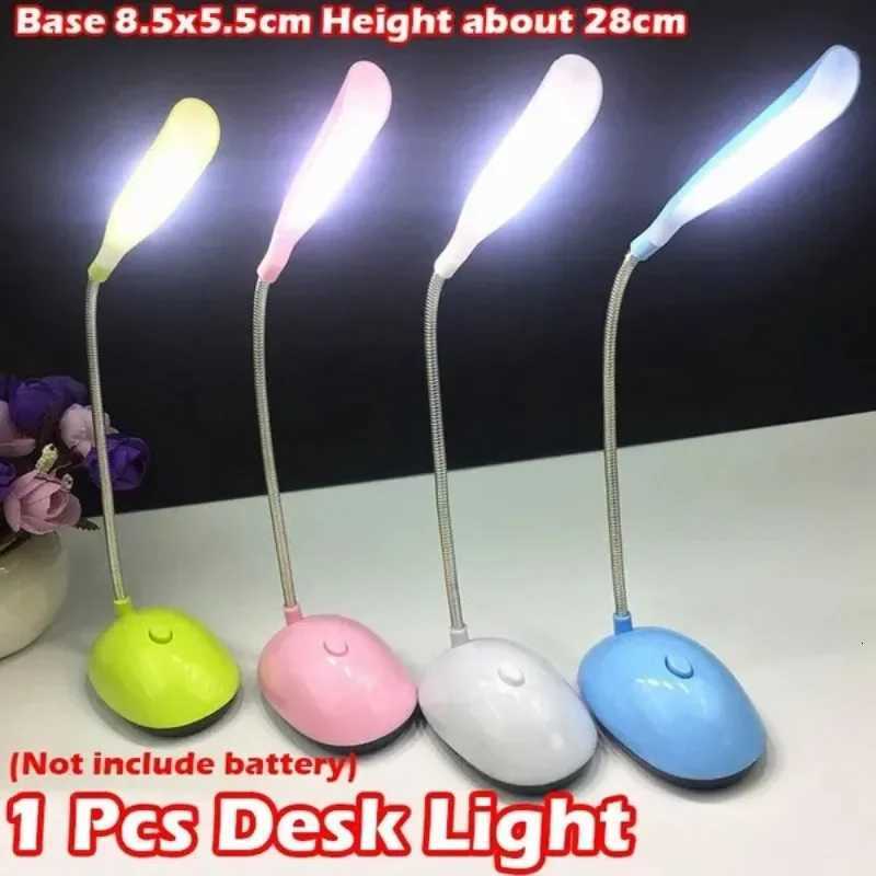 1 Pc Foldable Portable LED Desk Lamp Children Eye Protection Student Study Reading LED Table Lamp Does Not Include Battery M251120