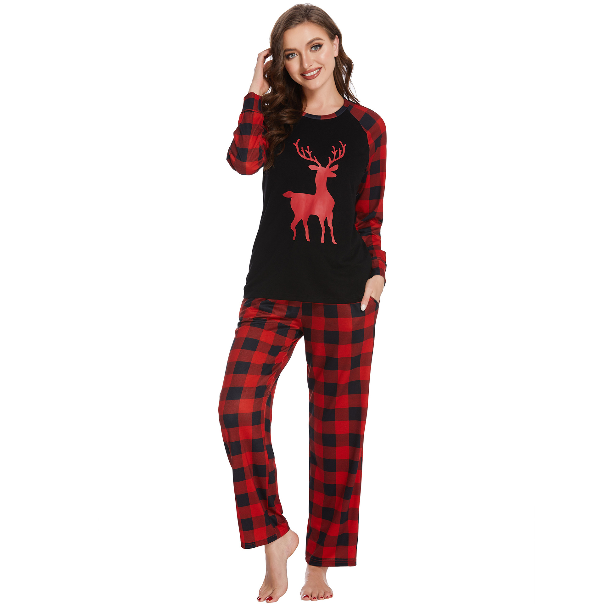 B1177-Adaptable Childrens Pyjamas - Trendy Style Paired With Plush Footwear