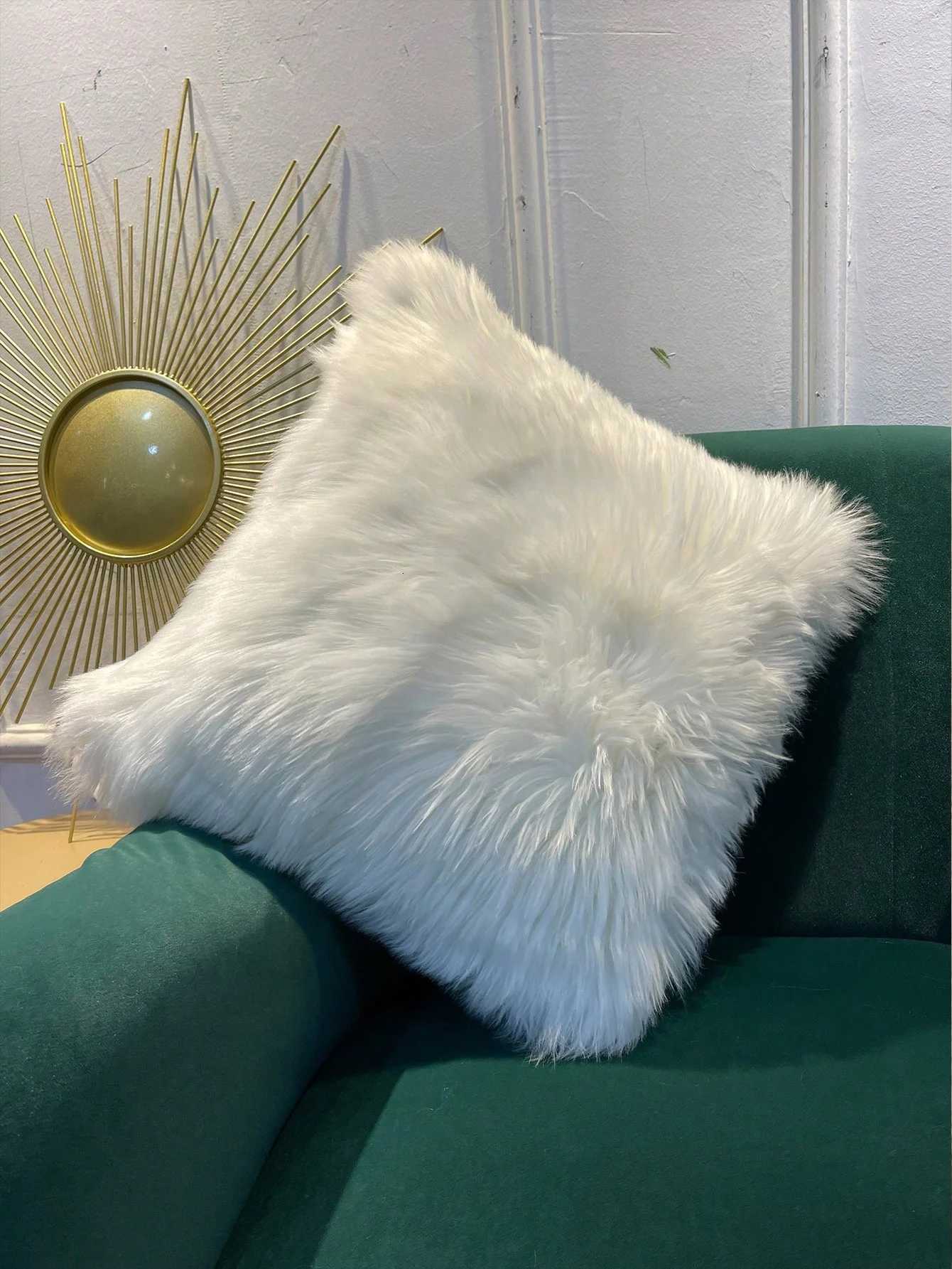 Pillow Case Fur case Cushion Cover Decorative Long Hair Plush Case New Luxury Series Style Faux Throw Cushion Decor C251120