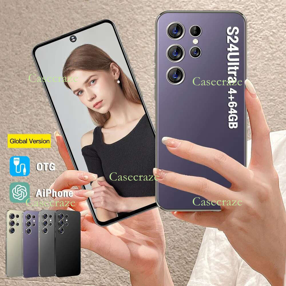 S24Ultra 10-core 7.3-inch perforated screen, resolution 1440*3200, 5G signal,50MP+108MP battery 8000mah, Android 14,ChatGPT, external stylus, supports