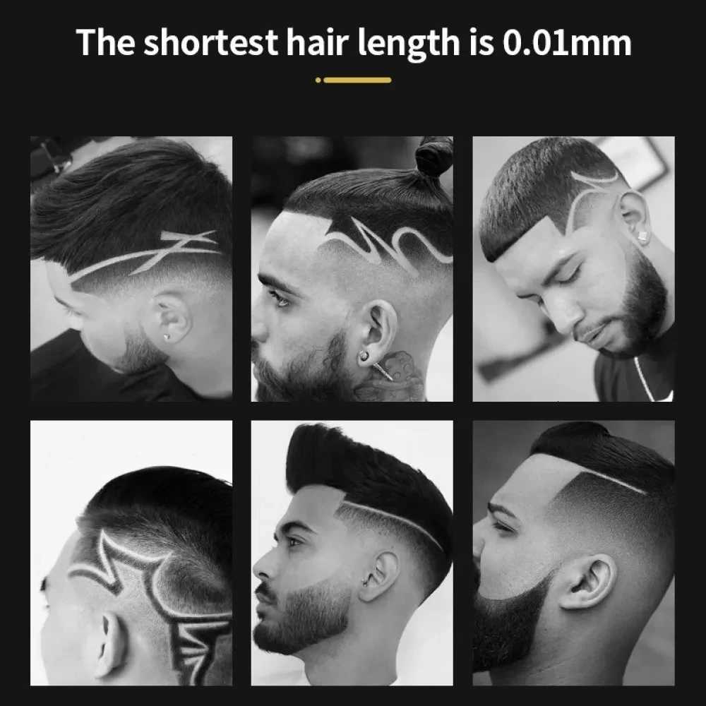Kemei KM-1974 Professional Hair Clipper Barber Hair Trimmer for Men Retro Buddha Cordless Edge Electric Hair Cutting MachineT251120