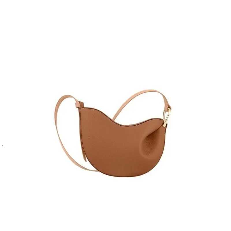 Popar French Bead Bag For Wen New Small Design Under Arms Simple Leather Strap Bag For Wen 2025 Y251120