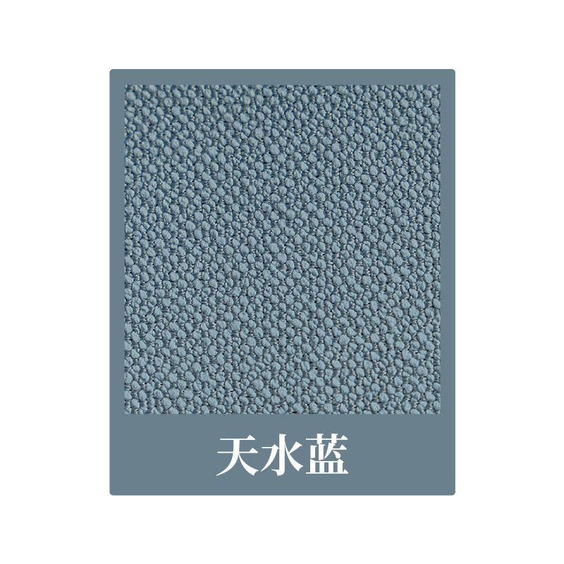D330 Shaoxing Keqiao modern simple high light-shielding cotton and linen curtains home decoration bay window living room bedroom sunshade curtain