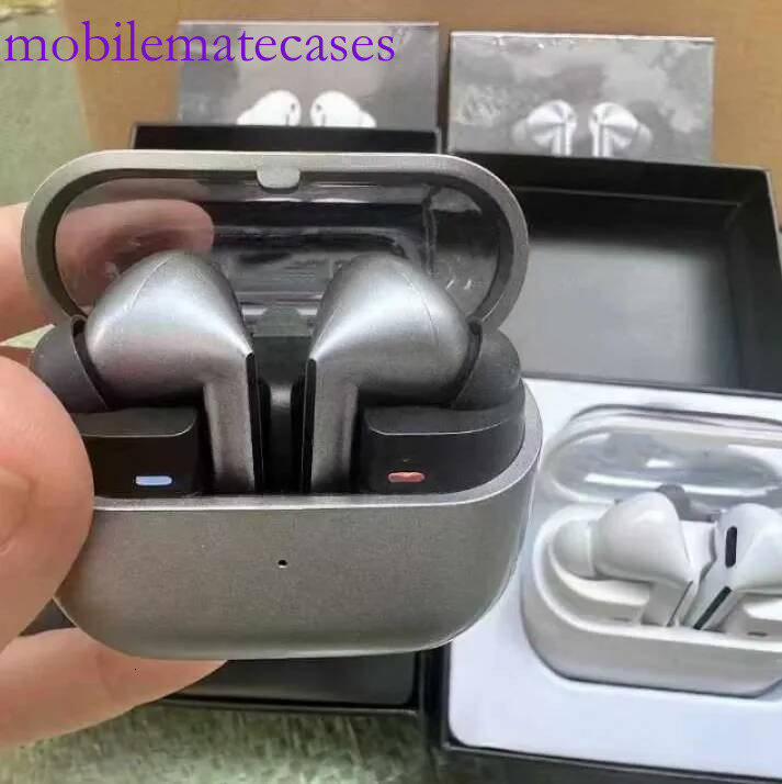 for Samsung Galaxy Pro Protective TPU Transparent Cover Compatible Buds 3 Clear Earphone Anti-Fall Case with Carabiner