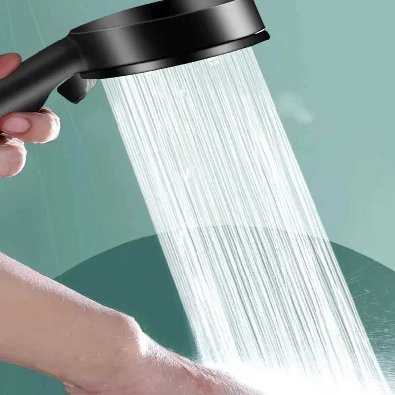 5 Modes Adjustable Showerheads with Hose Water Saving One-Key Stop Spray Nozzle Bathroom Accessories High Pressure Shower HeadM251120
