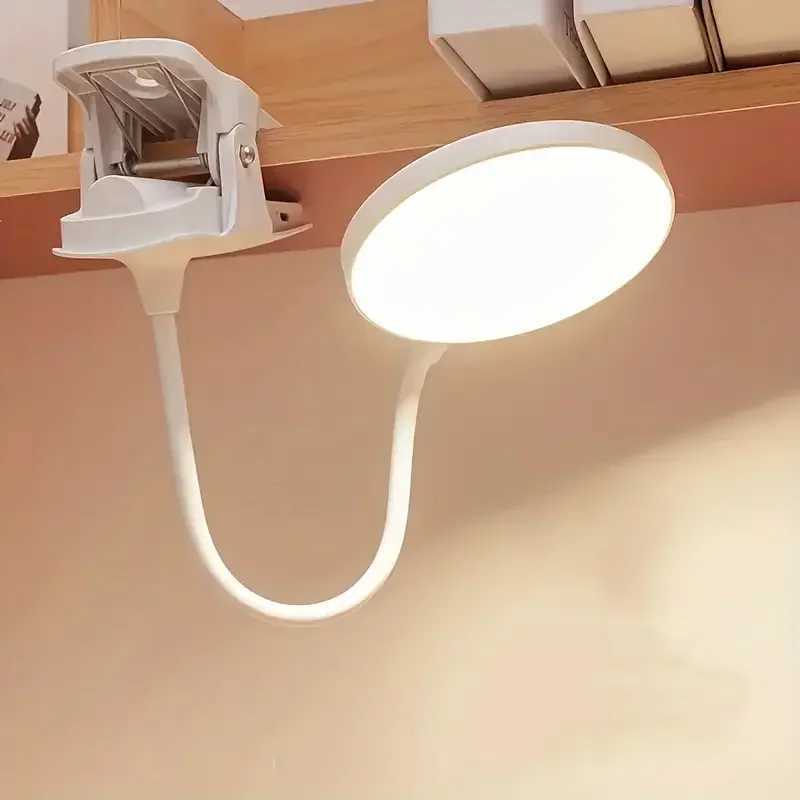 White Folding LED Bed Light - USB Eye Care Reading Lamp M251120