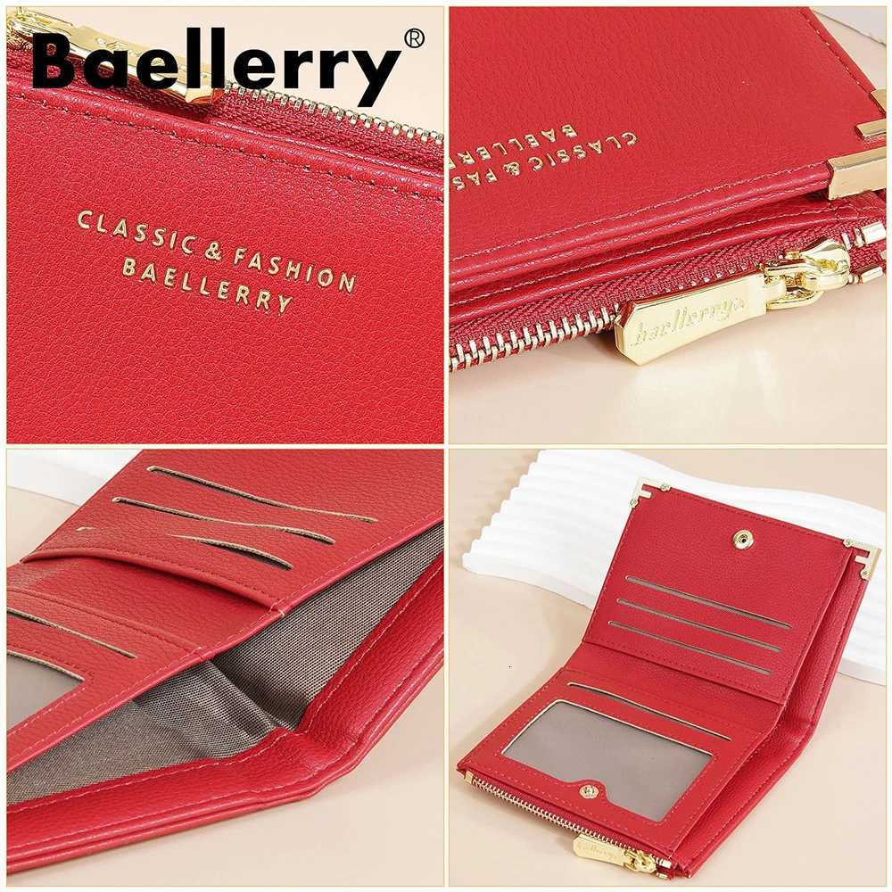 Women Wallet Baellerry Small Zip Around Card Holder Many Card Pockets with Coin Section Fashion AccessoriesW251120