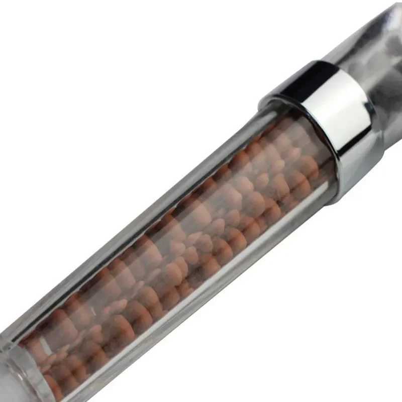 Handheld Water Saving Shower Head Bath Shower Nozzle Sprinkler Sprayer Filter Transparent Hand Shower Head ShowerheadM251120