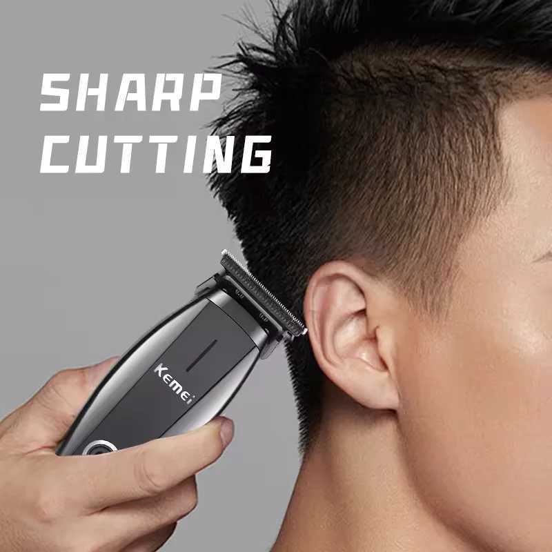 Kemei KM-2295 Cordless Electric Hair Trimmer Professional Hair Clippers Rechargeable Hair Cutting Machine For Men BarberT251120