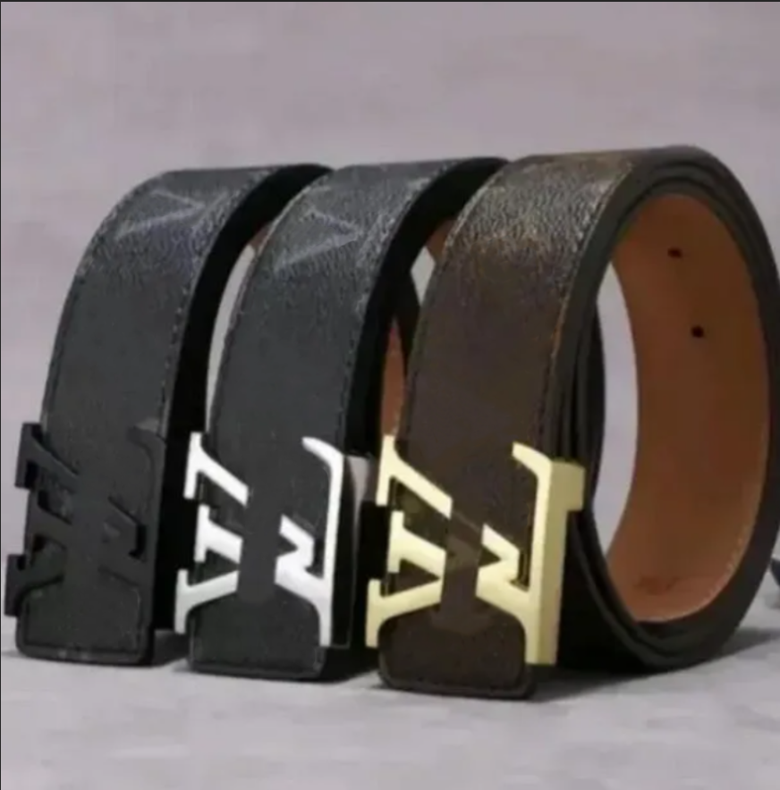 Mens belt designer belt womens belt for mens belt width 3.8cm leather belts high quality designer belt letter smooth buckle womans waistband optional box